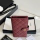 Replica Portafoglio lungo Chanel in pelle caviar trapuntata Rosso Replica Portafoglio lungo Chanel in pelle caviar trapuntata Rosso