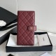 Replica Portafoglio lungo Chanel in pelle caviar trapuntata Rosso Replica Portafoglio lungo Chanel in pelle caviar trapuntata Rosso