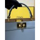 Replica Borsa piccola Fendi Peekaboo Iseeu Blu Replica Borsa piccola Fendi Peekaboo Iseeu Blu