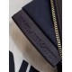 Replica Borsa Baguette classica Fendi con motivo a lettere FF in rilievo 3D Nero Replica Borsa Baguette classica Fendi con motivo a lettere FF in rilievo 3D Nero