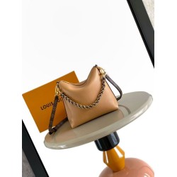 Borsa a mano piccola LV Multipass Mini Hobo M2A840 Marrone