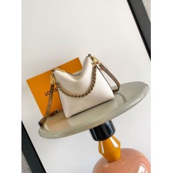 [Alta qualità] Borsa a mano piccola LV Multipass Mini Hobo M2A840 bianca