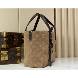[Pelle originale] Borsa Hobo LV All in One M29836 kaki chiaro/camoscio