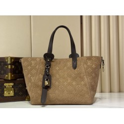 [Pelle originale] Borsa Hobo LV All in One M29836 kaki chiaro/camoscio