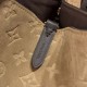 Replica Perfetto Borsa Hobo LV All in One M29836 kaki chiaro/camoscio