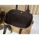 Replica Perfetto Borsa Hobo LV All in One M29836 kaki chiaro/camoscio