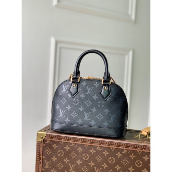Replica Louis Vuitton Alma BB M3A843 Nero Replica Louis Vuitton Alma BB M3A843 Nero