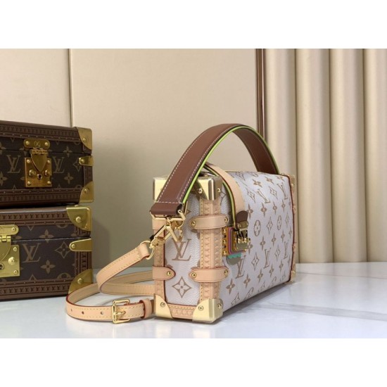 Replica Borsa morbida LV Side Trunk East-West MM Block M29913 Replica Borsa morbida LV Side Trunk East-West MM Block M29913