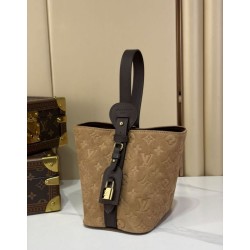 [Pelle originale] Borsa a secchiello LV M29834 All In BB scamosciata goffrata