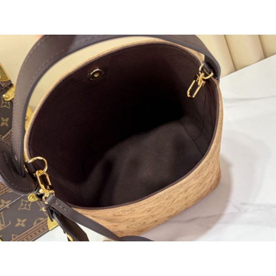 Replica Borsa a secchiello LV M29834 All In BB scamosciata goffrata Replica Borsa a secchiello LV M29834 All In BB scamosciata goffrata