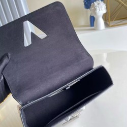 Qualità Specchio Replica LV Twist MM M50282 Nero Riproduzione Fedele LV Twist MM M50282 Nero imitazioni