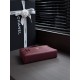 Replica Borsa Chanel AP5347 Slim Vanity Case con patta bordeaux