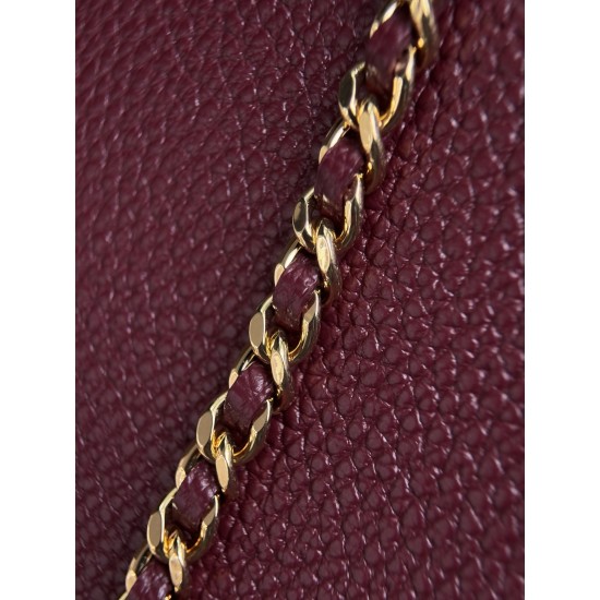 Replica Borsa Chanel AP5347 Slim Vanity Case con patta bordeaux