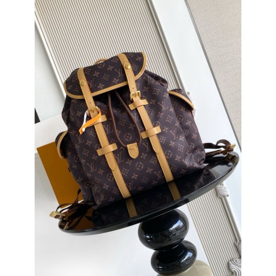 Replica Perfetta Zaino LV M2A423 Christopher East West Marrone Replica Perfetta Zaino LV M2A423 Christopher East West Marrone