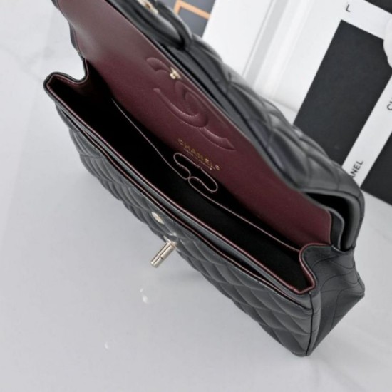 Replica Borsa Chanel A1112 Classic Flap da 25,5cm Replica di lusso Borsa Chanel A1112 Classic Flap da 25,5cm