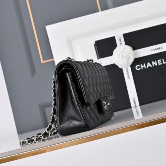 Replica Borsa Chanel A1112 Classic Flap da 25,5cm Replica di lusso Borsa Chanel A1112 Classic Flap da 25,5cm