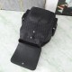 Replica perfetta Zaino Dior Saddle da uomo con patta in tela jacquard Dior Oblique nera Imitazione Perfetta Zaino Dior Saddle da uomo con patta in tela jacquard Dior Oblique nera