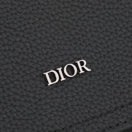 Replica perfetta Zaino Dior Saddle da uomo con patta in tela jacquard Dior Oblique nera Imitazione Perfetta Zaino Dior Saddle da uomo con patta in tela jacquard Dior Oblique nera