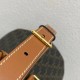 Borsa da viaggio media Celine Replica Triomphe pelle di vitello marrone Borsa da viaggio media Celine Replica Triomphe pelle di vitello marrone