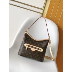 Borsa Hobo Louis Vuitton M28423 Lineup BB Marrone