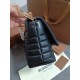 Replica perfetta Borsa a spalla Burberry Lola nera con chiusura TB