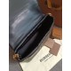 Replica perfetta Borsa a spalla Burberry Lola nera con chiusura TB