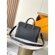 Replica di lusso Borsa Louis Vuitton M24891 Speedy Soft 30 Lucky nera