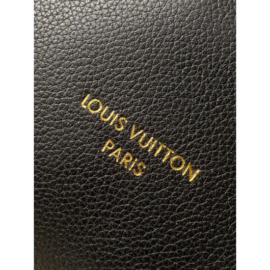 Replica di lusso Borsa Louis Vuitton M24891 Speedy Soft 30 Lucky nera