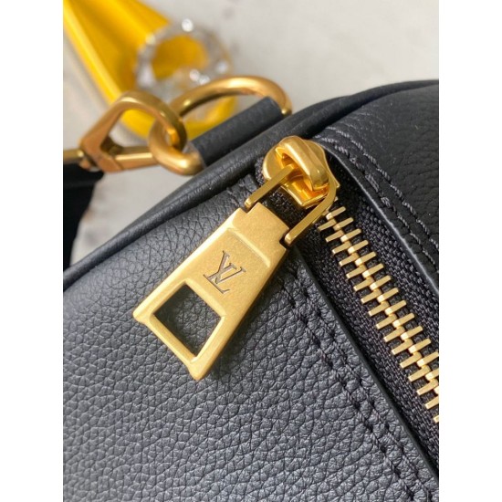 Replica di lusso Borsa Louis Vuitton M24891 Speedy Soft 30 Lucky nera