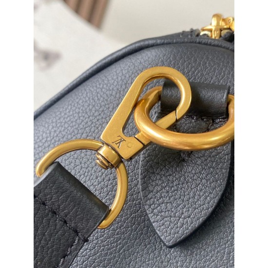 Replica di lusso Borsa Louis Vuitton M24891 Speedy Soft 30 Lucky nera