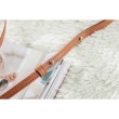 Borse Celine Piccolo Trio Crossbody In Brown in pelle di vitello
