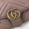 Borse GG Marmont Matelassé Mini 446744 Rosa