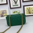 Imitazione Borse GG Marmont Matelassé Mini 446744 Verde