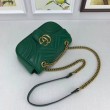 Imitazione Borse GG Marmont Matelassé Mini 446744 Verde