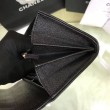 Boy A80286 Caviar Lunga Portafoglio Nero