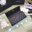 Boy A80286 Caviar Lunga Portafoglio Nero