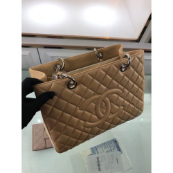 GST Shopping Tote Borse pelle di agnello A50995 Albicocca