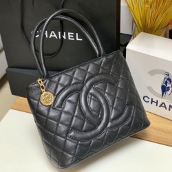 Borsa Tote Medaglione A25188 Nera