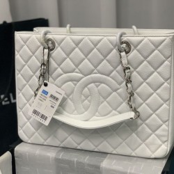 Borsa shopping A50995 bianca