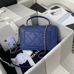 Bora Pari all'originale replica piccola con patta con manico superiore AS2680 blu Bora Pari all'originale replica piccola con patta con manico superiore AS2680 blu