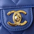 Bora Pari all'originale replica piccola con patta con manico superiore AS2680 blu