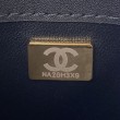 Borse Replica piccola con patta con maniglia superiore AS2680 nera