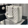 Borsa shopping A50995 bianca