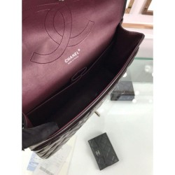 Replica Alta Qualità Classic Maxi Flap Borsa Jumbo A58601 Pelle di agnello Nera