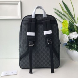 Riproduzione Fedele Zaino GG Monogram Supreme Canvas Travel Carry 322069 Nero imitazioni Replica Alta Qualità Zaino GG Monogram Supreme Canvas Travel Carry 322069 Nero