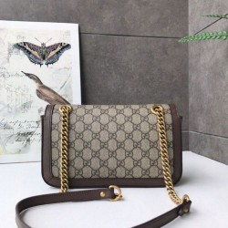 Riproduzione Fedele Imitazione Ophidia GG Mini borsa Marmont Matelasse 443497 Caffè imitazioni Replica Alta Qualità Imitazione Ophidia GG Mini borsa Marmont Matelasse 443497 Caffè
