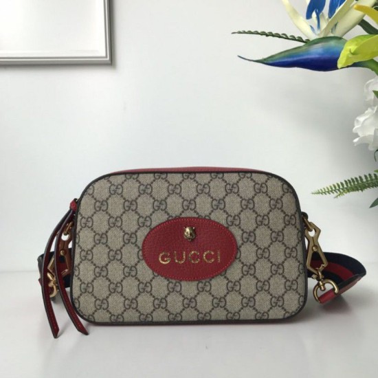 Replica Perfetta a mano Supreme GGG 476466 rosso scuro