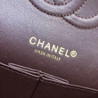 Borsa Classic Flap piccola A1117 in pelle caviale Nera Borsa Classic Flap piccola A1117 in pelle caviale Nera