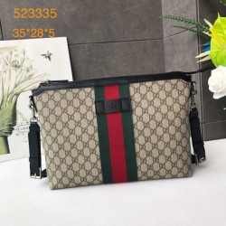 Replica Alta Qualità GG Supreme Medium Messenger borsa  523335