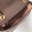 Imitazione Ophidia GG Mini borsa  Marmont Matelasse 443497 Caffè